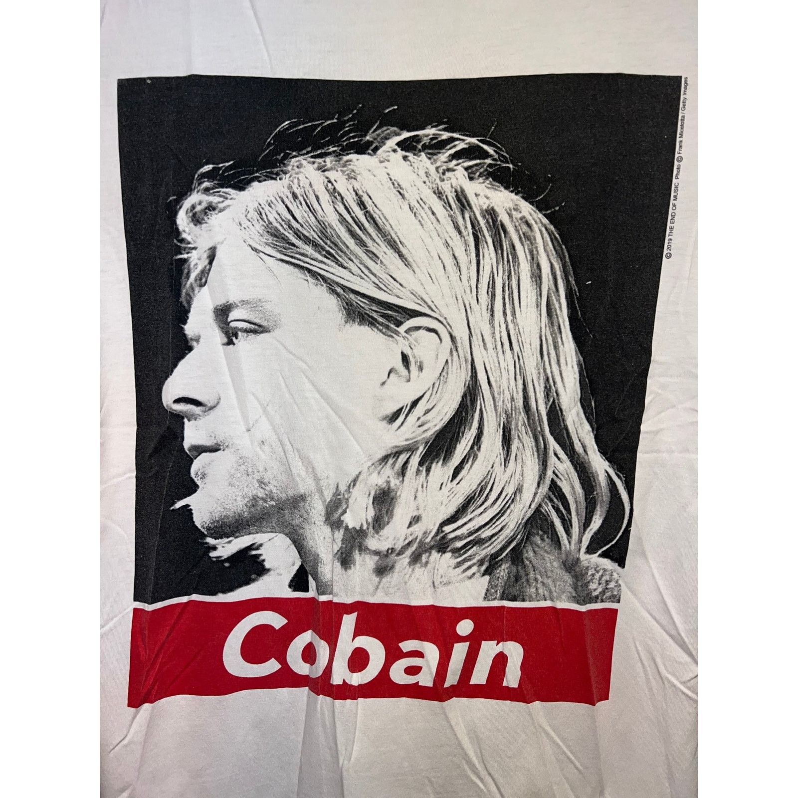 Vintage Womens Kurt Cobain Shirt The End Of Music Photo Band Tee M Size M / US 6-8 / IT 42-44 - 2 Thumbnail