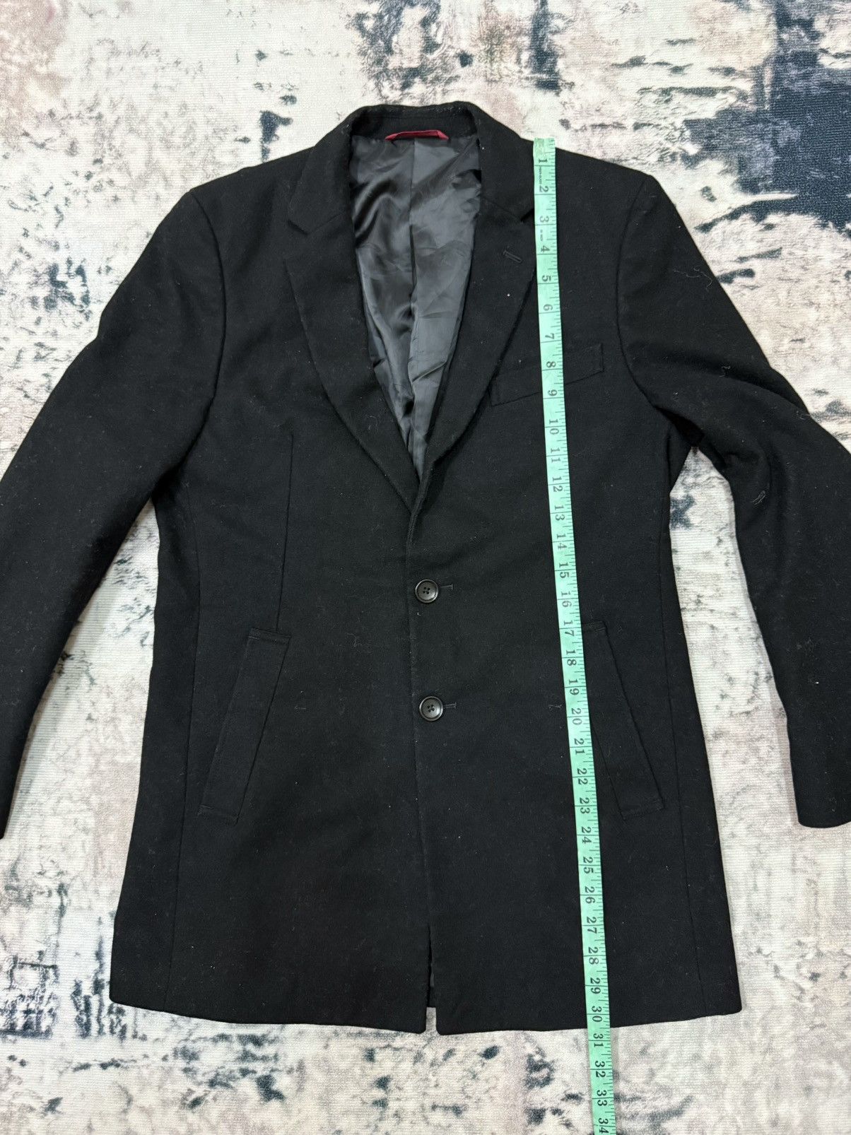 Japanese Brand × semanticdesign Semantic Design Wool Long Blazers Size 38S - 14 Thumbnail
