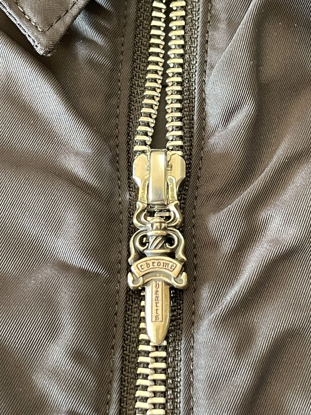 Chrome Hearts Chrome Hearts Zip Nylon Leather Patchwork SS Jacket Size US M / EU 48-50 / 2 - 5 Thumbnail