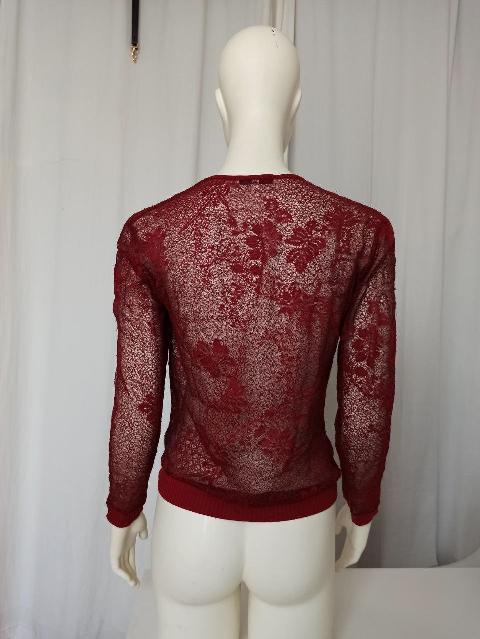 Kenzo Kenzo Takada vintage transperent floral lace sweater Size M / US 6-8 / IT 42-44 - 3 Thumbnail