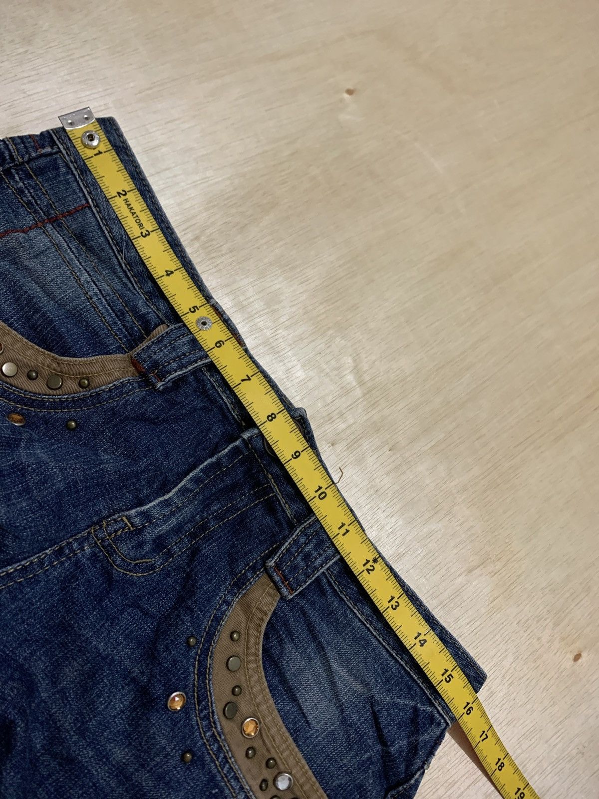 Hysteric Glamour × If Six Was Nine × Japanese Brand Flare Jeans The Platinum Mudmax Ifsixwasnine Style Bootcut Size US 32 / EU 48 - 11 Thumbnail