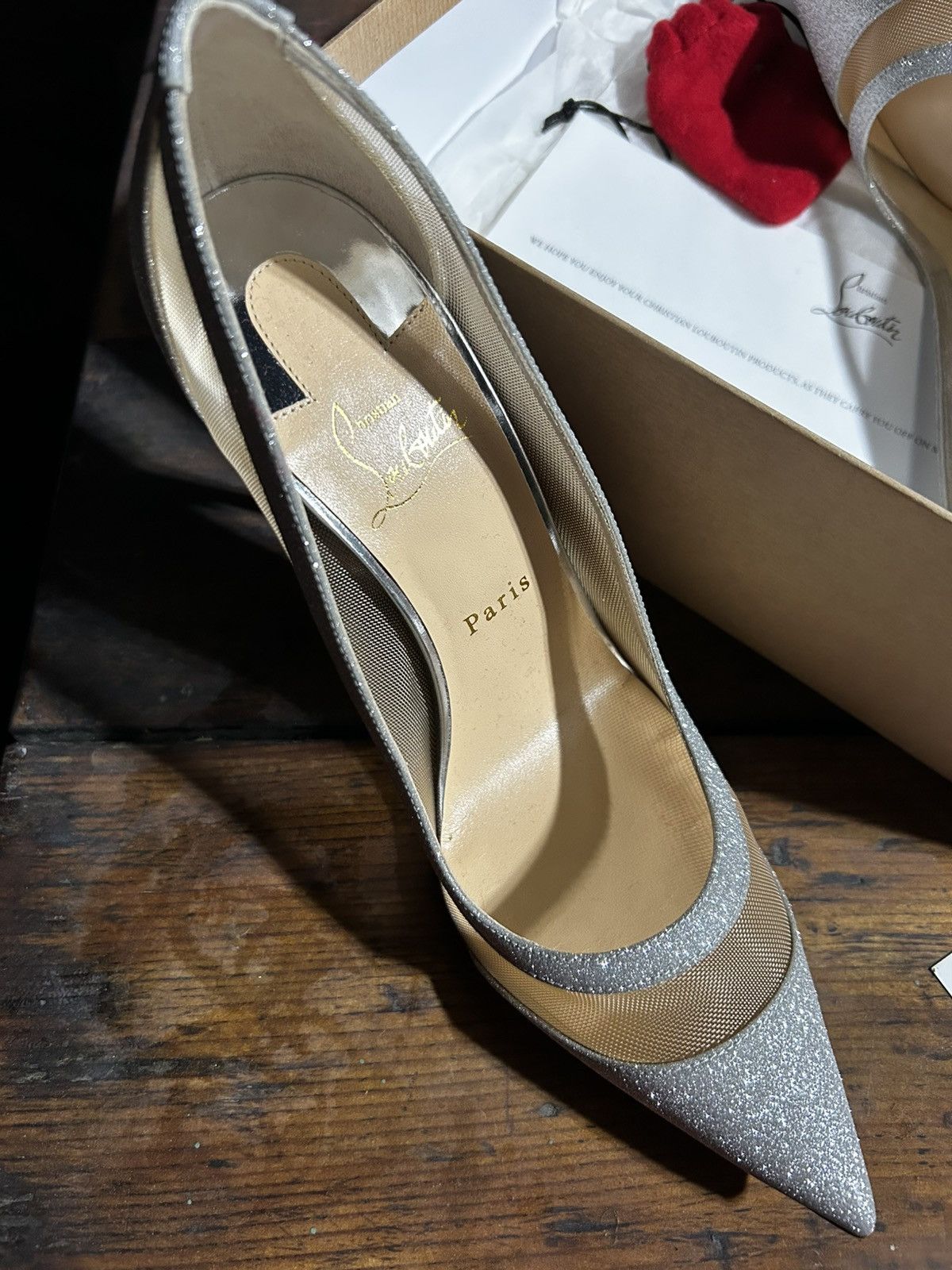 Christian Louboutin Heeels Size US 10.5 / IT 40.5 - 3 Thumbnail