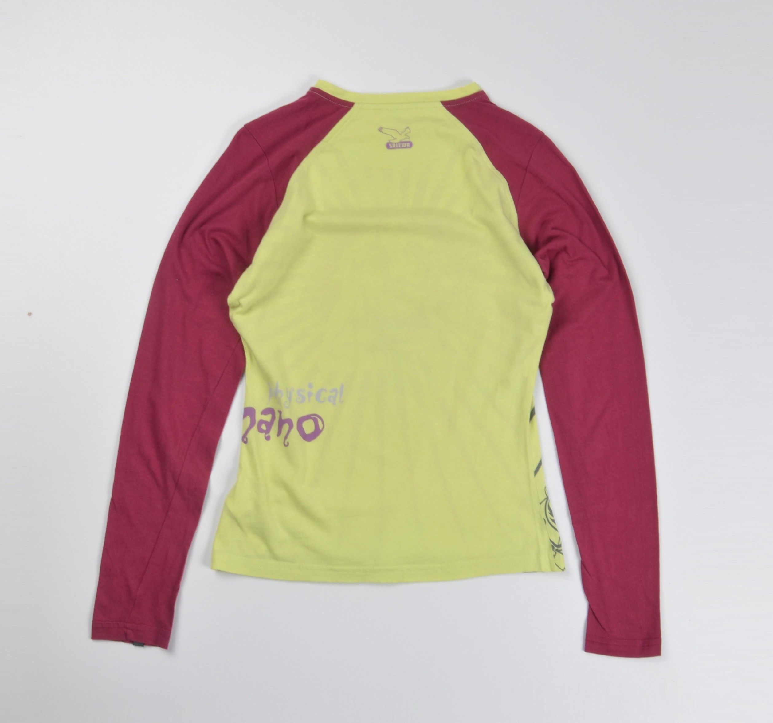 SALEWA Vintage Salewa Y2K Graphic Print Indie Grunge Raglan Tee Size XS / US 0-2 / IT 36-38 - 10 Thumbnail