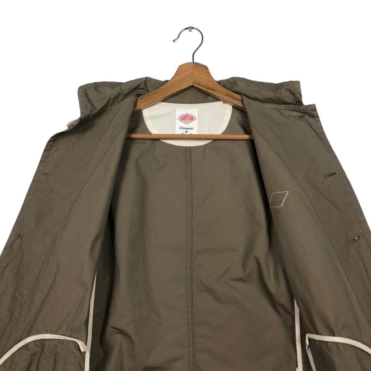 Danton 🔥VINTAGE CHORE WORK JACKET DANTON VETEMENTS DE TRAVAIL Size US M / EU 48-50 / 2 - 16 Thumbnail