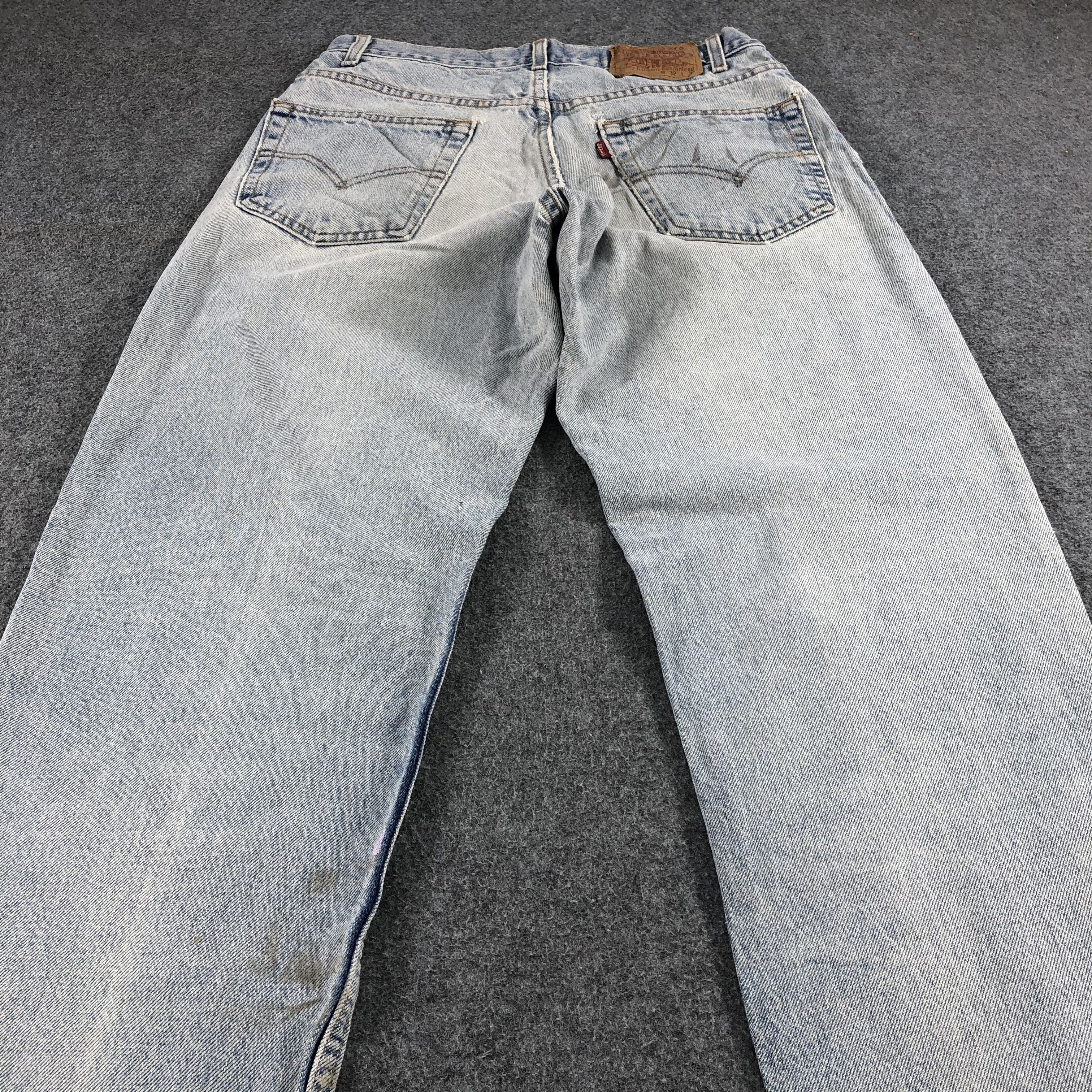 Levi's 90s Vintage Light Wash Levis 359 Jeans- J1347 Size US 30 / EU 46 - 4 Thumbnail