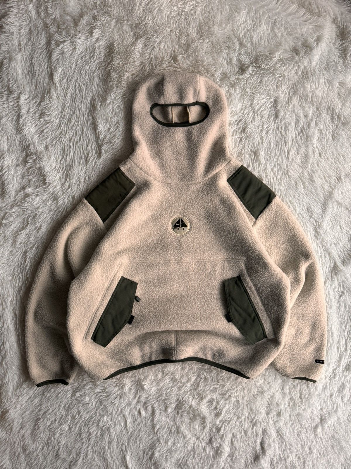 Nike NIKE ACG NINJA FLEECE TEDDY RARE HOODIE | Grailed