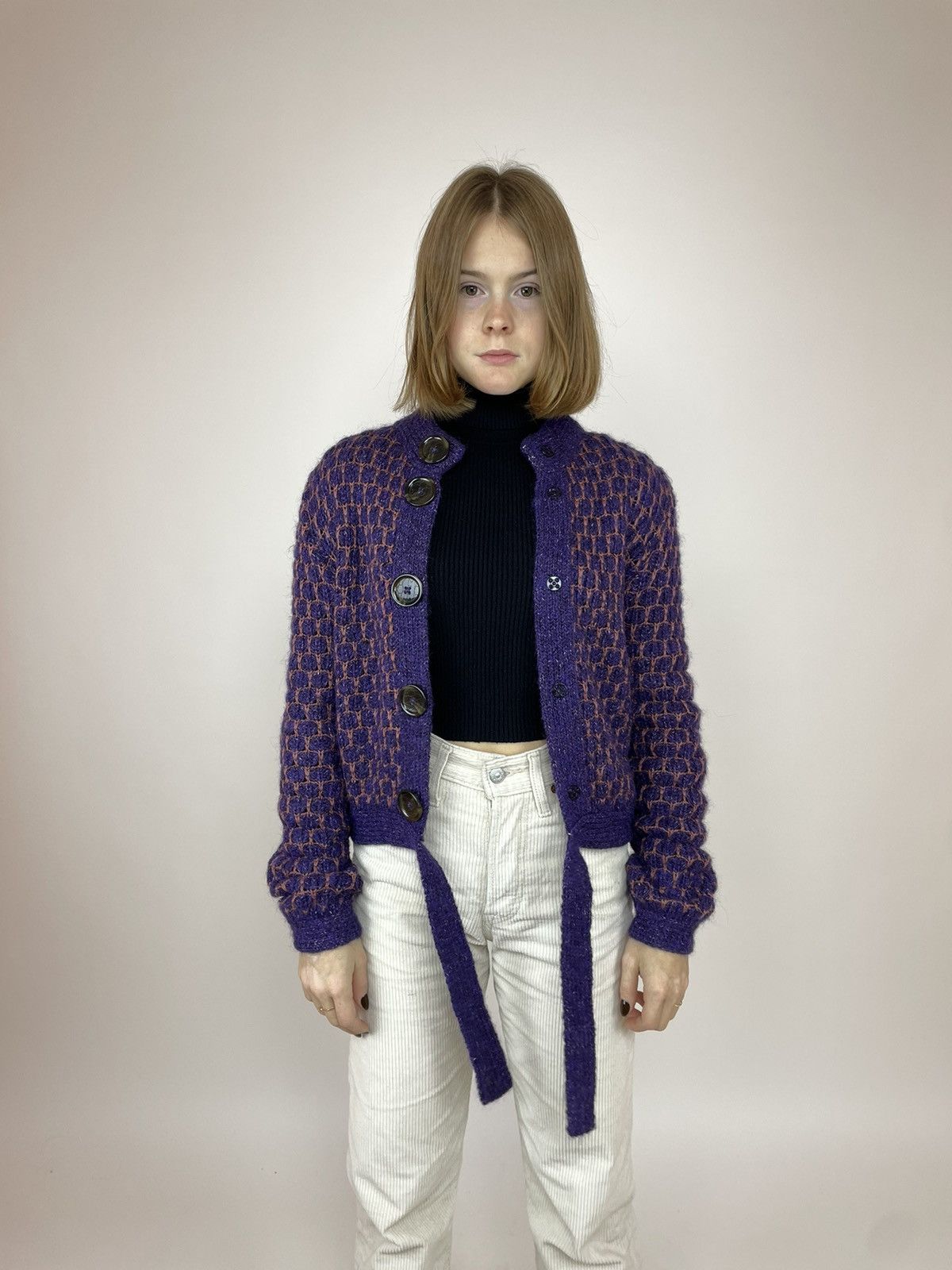 Dagmar × Designer DAGMAR Cardigan wool Fluffy Knit Women’s size XS Size XS / US 0-2 / IT 36-38 - 11 Thumbnail