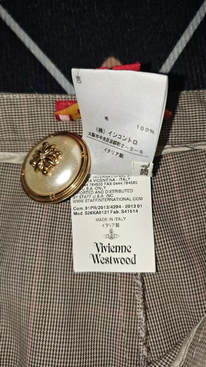 Vivienne Westwood Vivienne Westwood Grainy wool dress pants Size 25" / US 0 / IT 36 - 7 Thumbnail