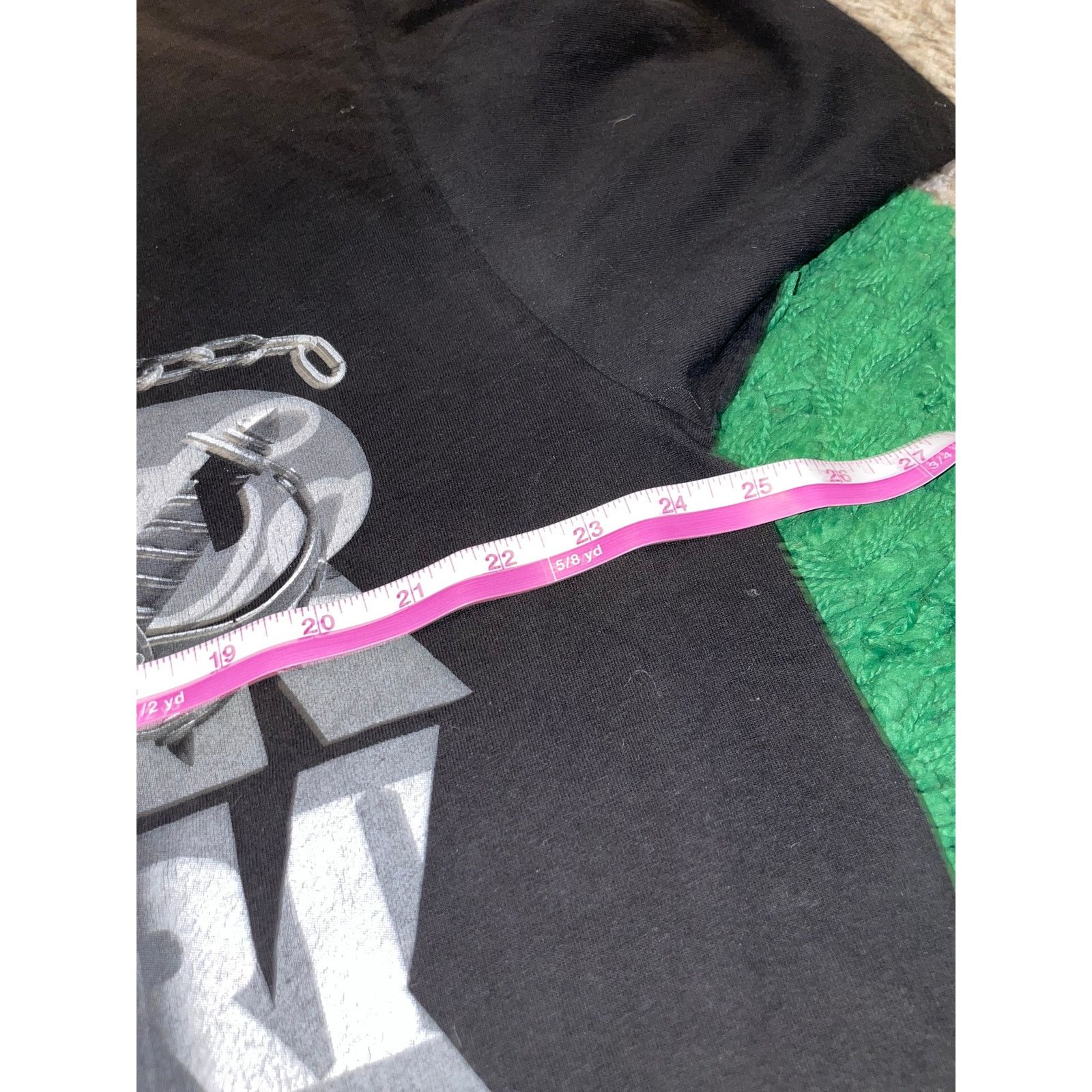 NFL Las Vegas Raiders Shirt The Silver & Black Nation NFL Tee 2X Size US XXL / EU 58 / 5 - 9 Thumbnail