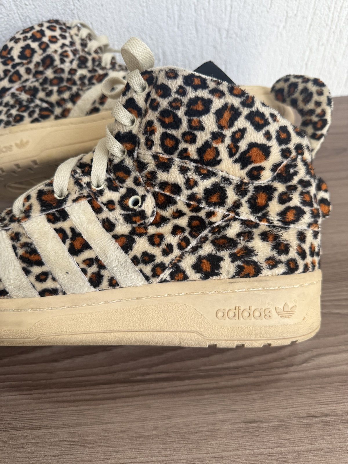 Adidas × Jeremy Scott Leopard sandstorm sneaker Size US 11 / EU 44 - 10 Thumbnail