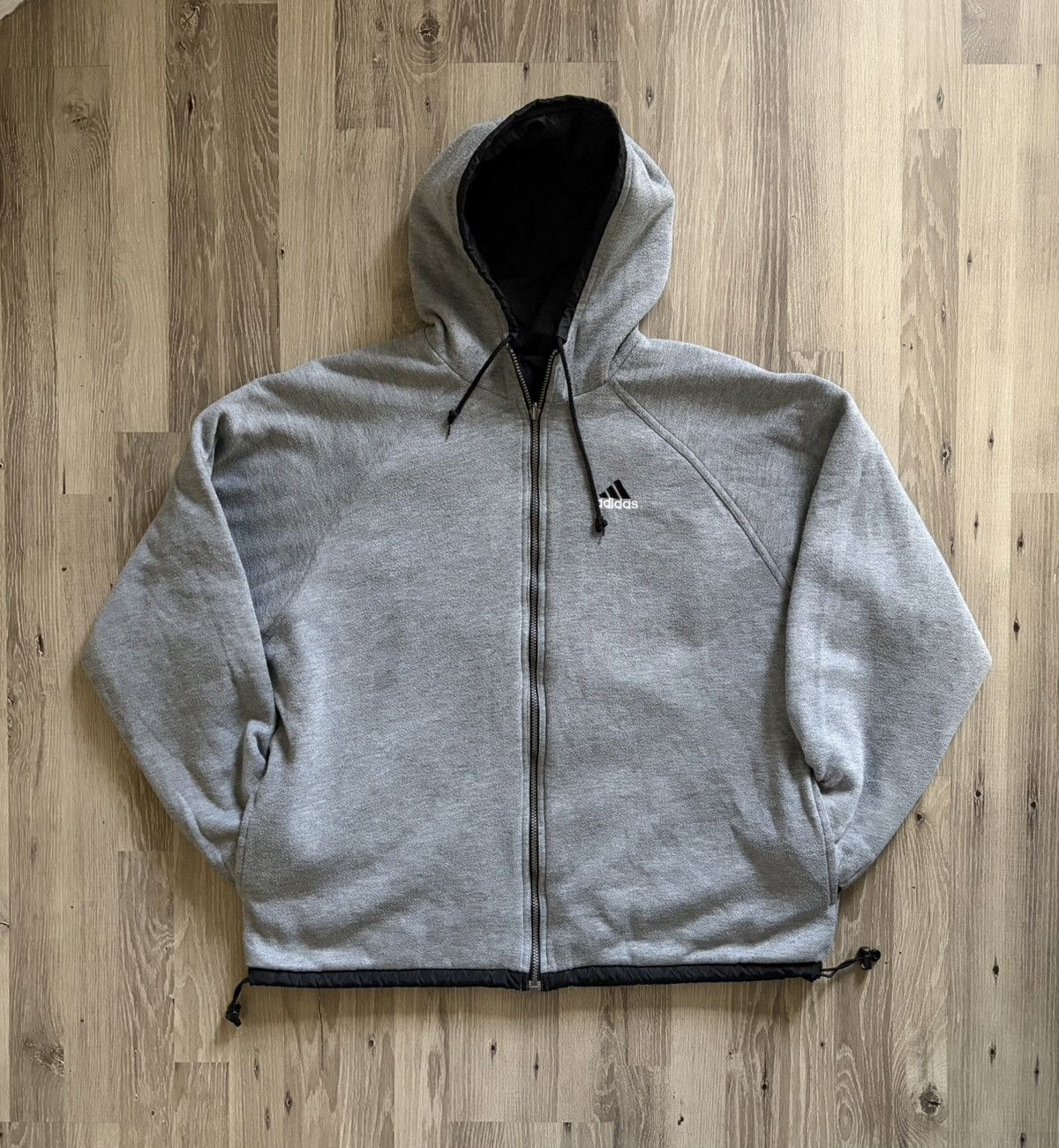 Adidas Reversible 2000s Adidas Jacket Size US L / EU 52-54 / 3 - 1 Thumbnail