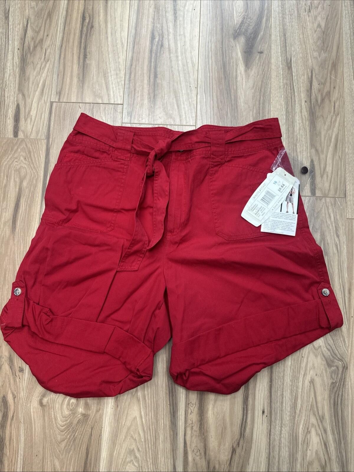 Other White Stag Red Bermuda Shorts Size 16 Size 38" / US 16 / IT 52 - 1 Thumbnail
