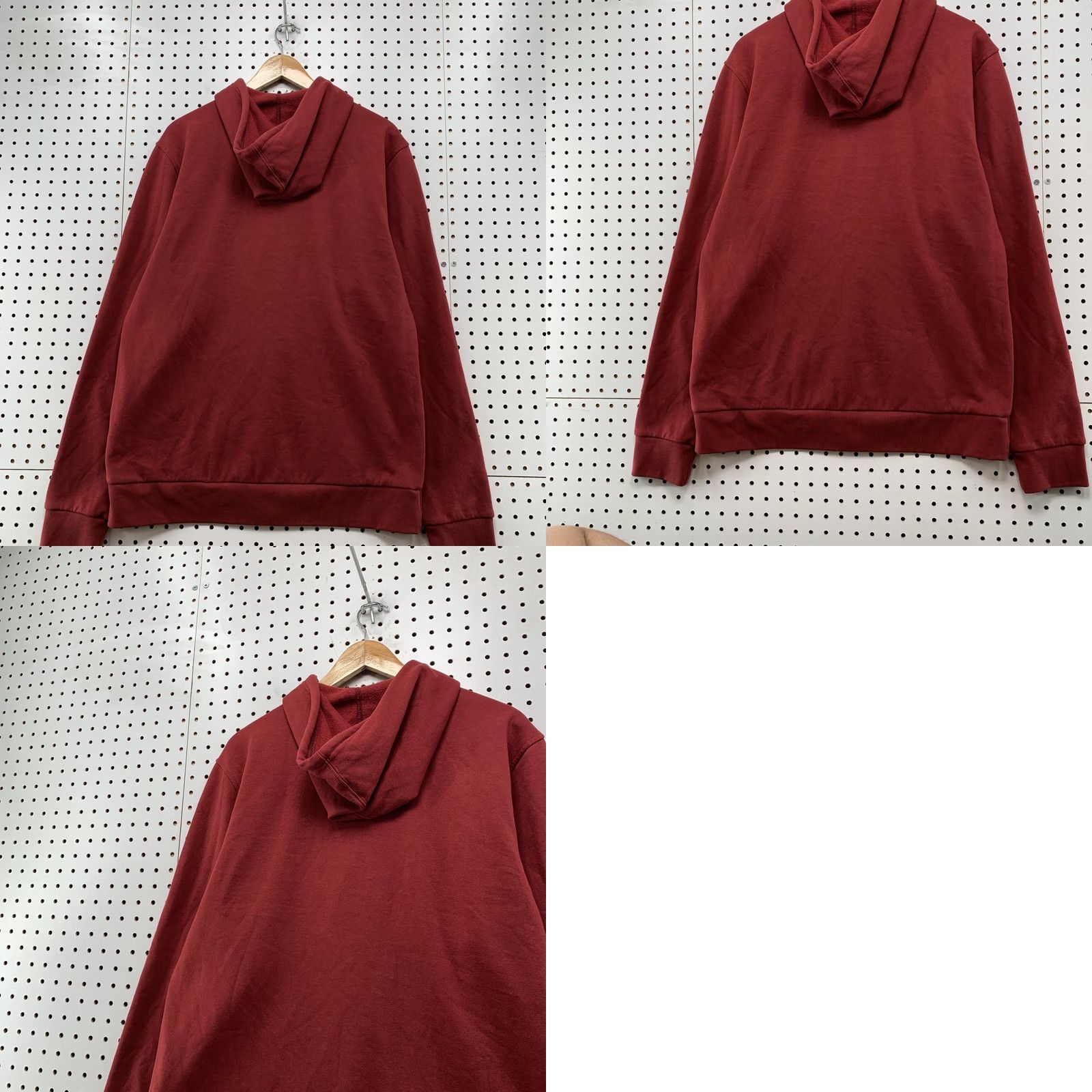 Oakley Oakley Hoodie XXL Red Full Zip Hooded Sweatshirt Pullover Womens Size XXL / US 16-18 / IT 52-54 - 8 Thumbnail