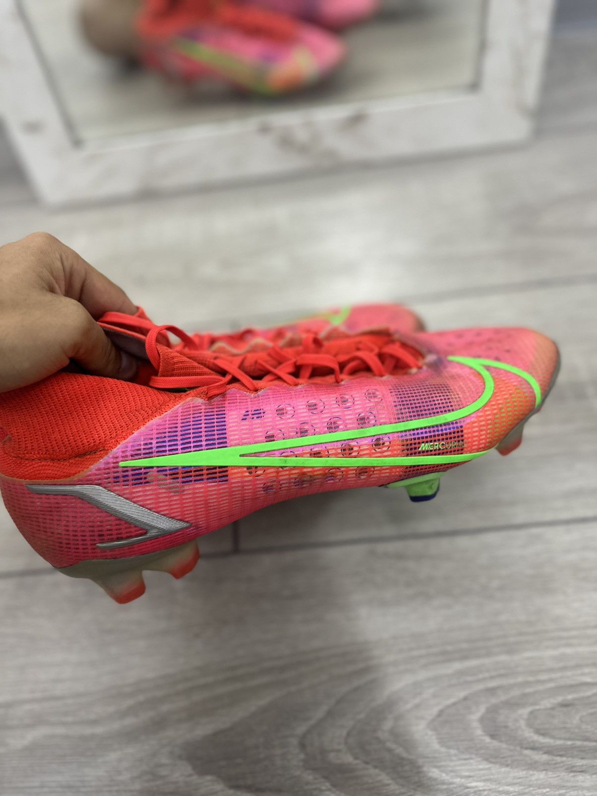 Nike Nike Mercurial Superfly 8 Elite Boots Size US 10.5 / EU 43-44 - 5 Thumbnail