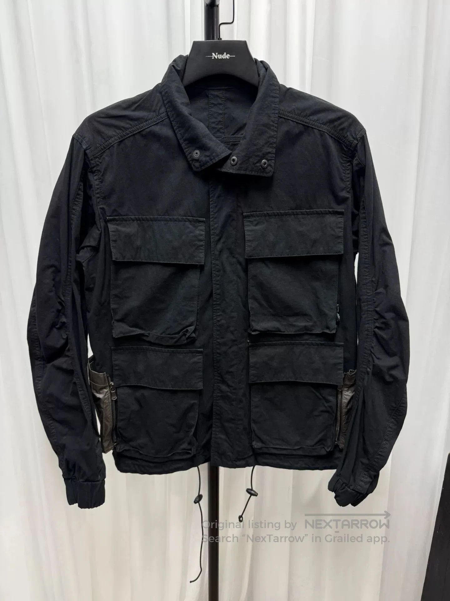 Comme des Garcons Homme Plus avant-garde four-pocket nylon vest jacket. Size US M / EU 48-50 / 2 - 2 Thumbnail