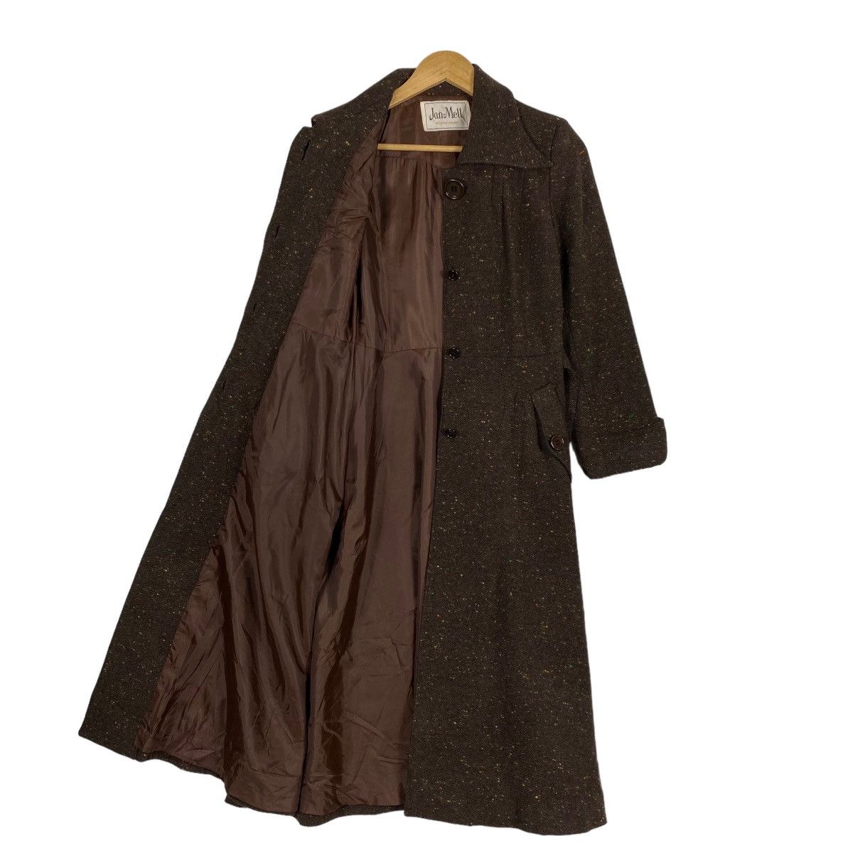 Japanese Brand JAN MELL LONG COAT JACKET FOR WOMEN Size S / US 4 / IT 40 - 10 Thumbnail
