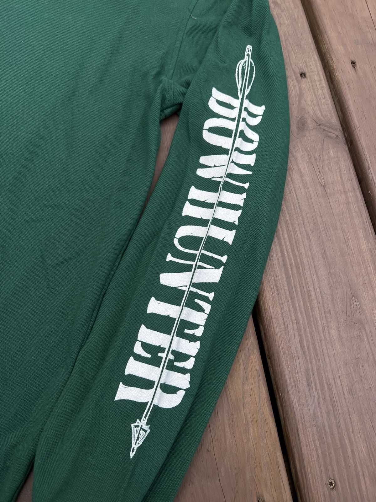 Hanes × Vintage Vintage 90s Nature Bowhunting Polo Long Sleeve Shirt Size US XL / EU 56 / 4 - 8 Thumbnail