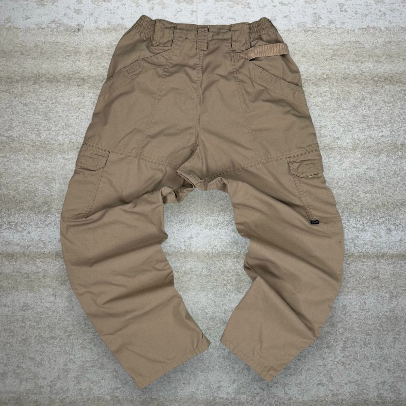5.11 Vintage 90s 5.11 Tactical Pants 30x30 Baggy Tan Cargos Size US 30 / EU 46 - 1 Thumbnail