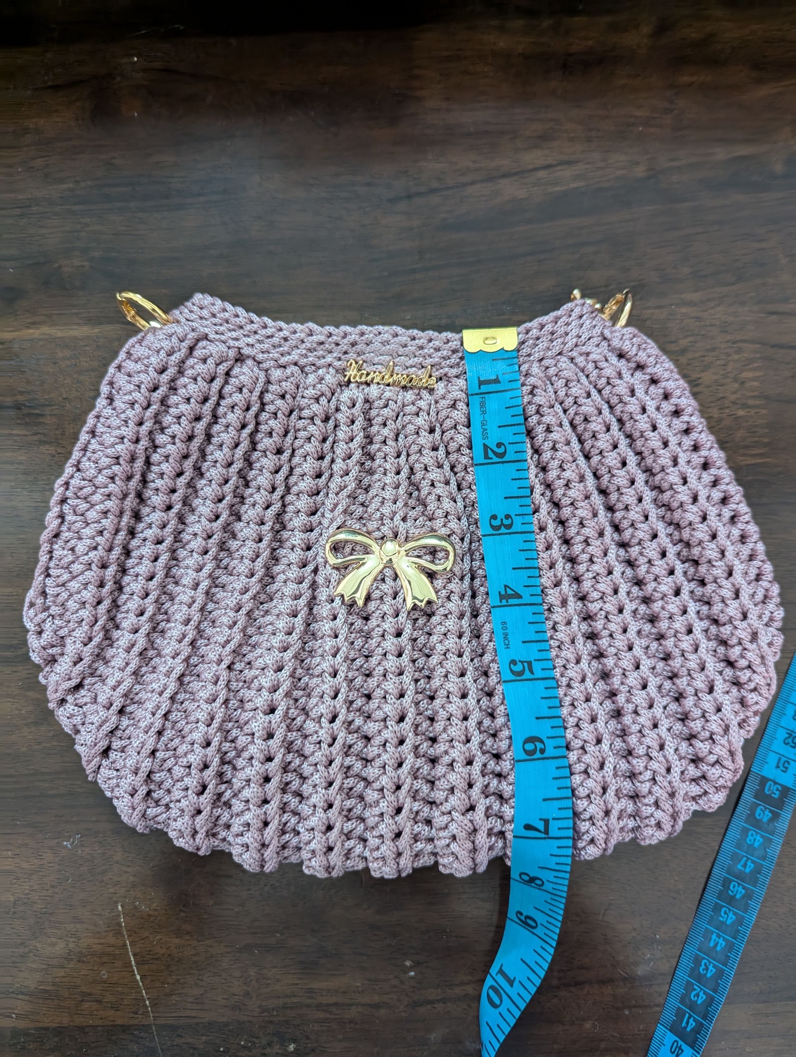 Handmade × Japanese Brand Shoulder Bag Crochet Hand Made Size ONE SIZE - 7 Thumbnail