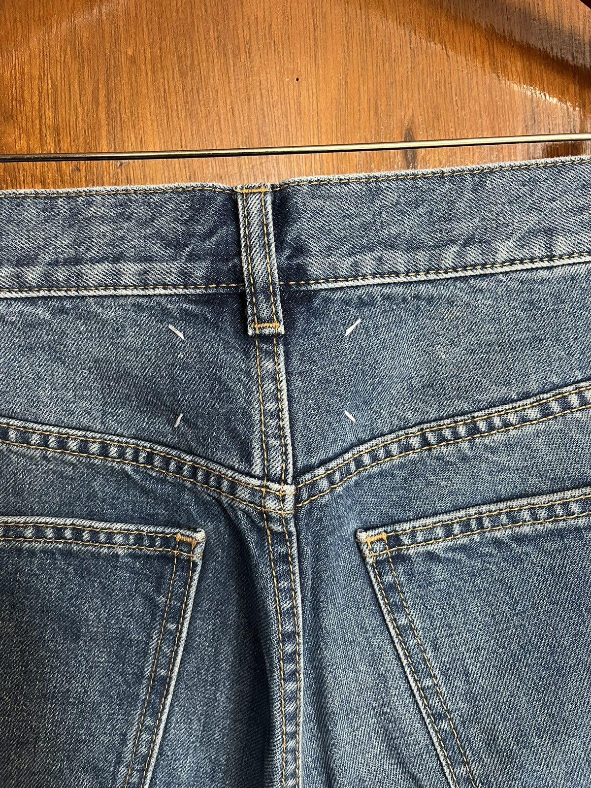 Maison Margiela Maison Margiela Straight Leg Blue Five Pocket Jeans Size 27" / US 4 / IT 40 - 5 Thumbnail