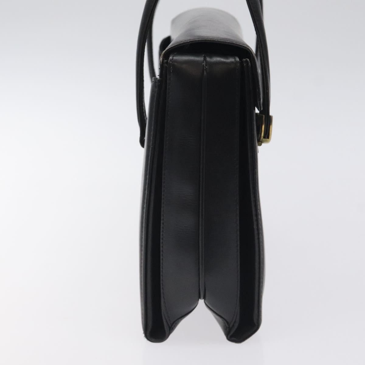 Gucci GUCCI Handbag Leather Black Gold Size ONE SIZE - 4 Thumbnail