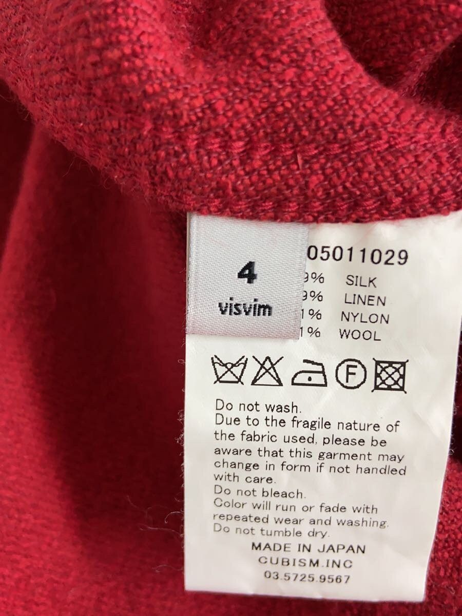 Visvim Red Silk 15ss Dugout Shirt Size US XL / EU 56 / 4 - 4 Thumbnail