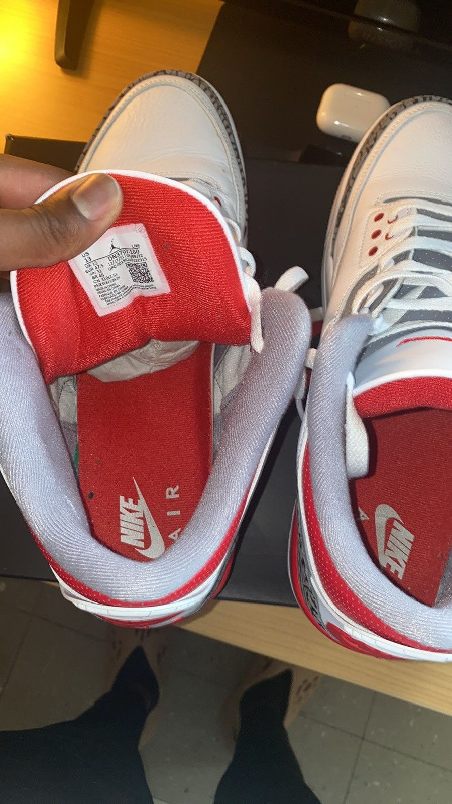 Jordan Brand × Nike Air jordan 3 fire red Size US 13 / EU 46 - 5 Thumbnail
