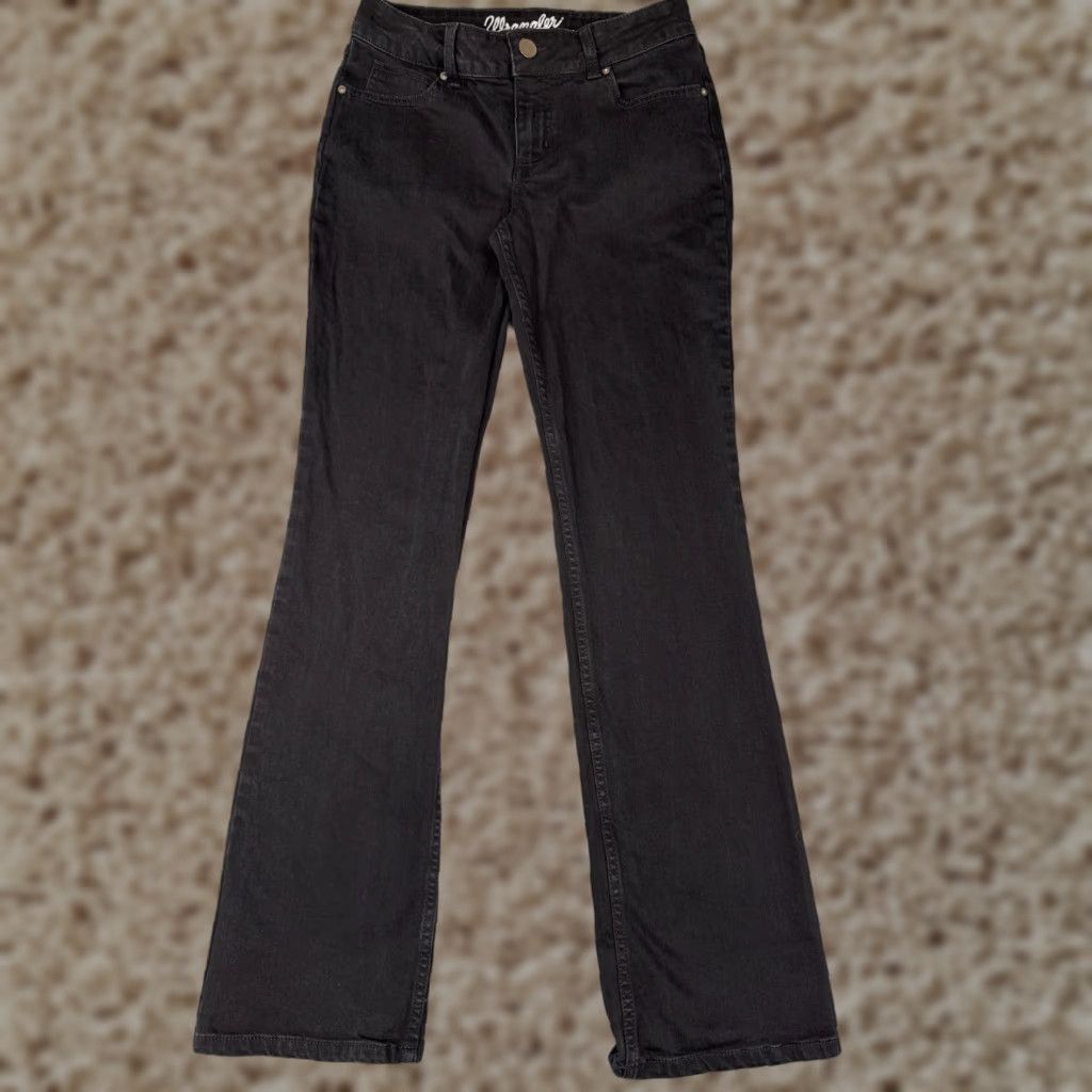 Wrangler Wrangler Jeans Juniors 9 Black Denim Bootcut Cotton Blend Mid Rise Western 29x33 Jeans Womens 90s Retro Western Wrangler Retro Wearnt Size 30" / US 8 / IT 44 - 1 Thumbnail