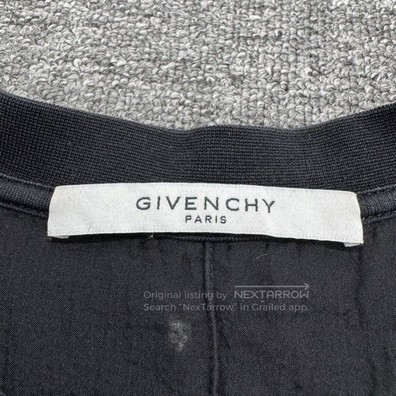 Givenchy Givenchy Ripped Distressed Printed Short Sleeve Size US M / EU 48-50 / 2 - 2 Thumbnail