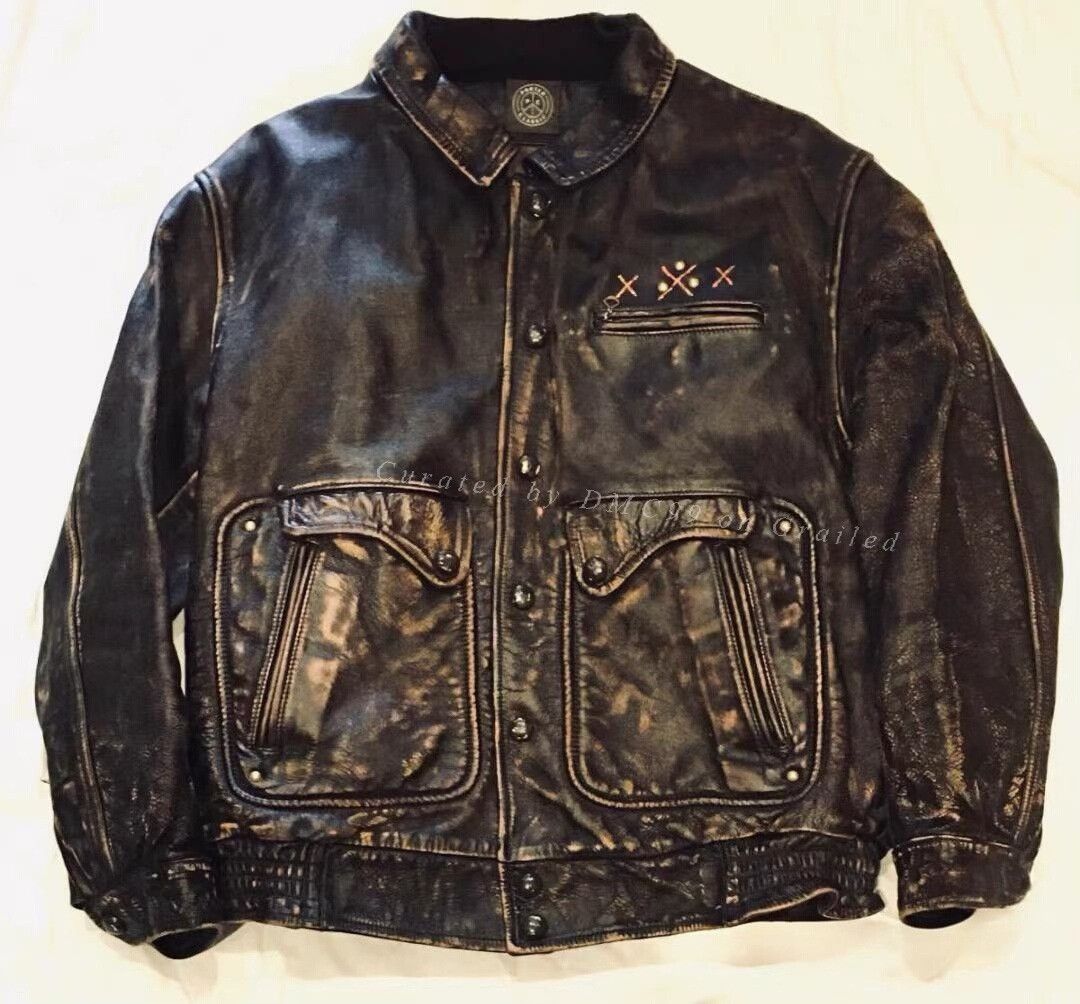 Porter Classic Porter Classic A-2 Leather Jacket Size US M / EU 48-50 / 2 - 1 Thumbnail