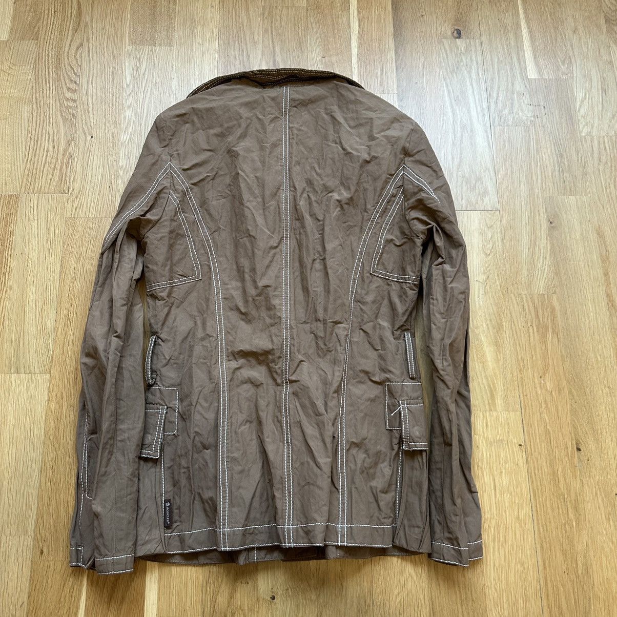 Moncler Vintage Moncler brown label nylon jacket Size S / US 4 / IT 40 - 4 Thumbnail