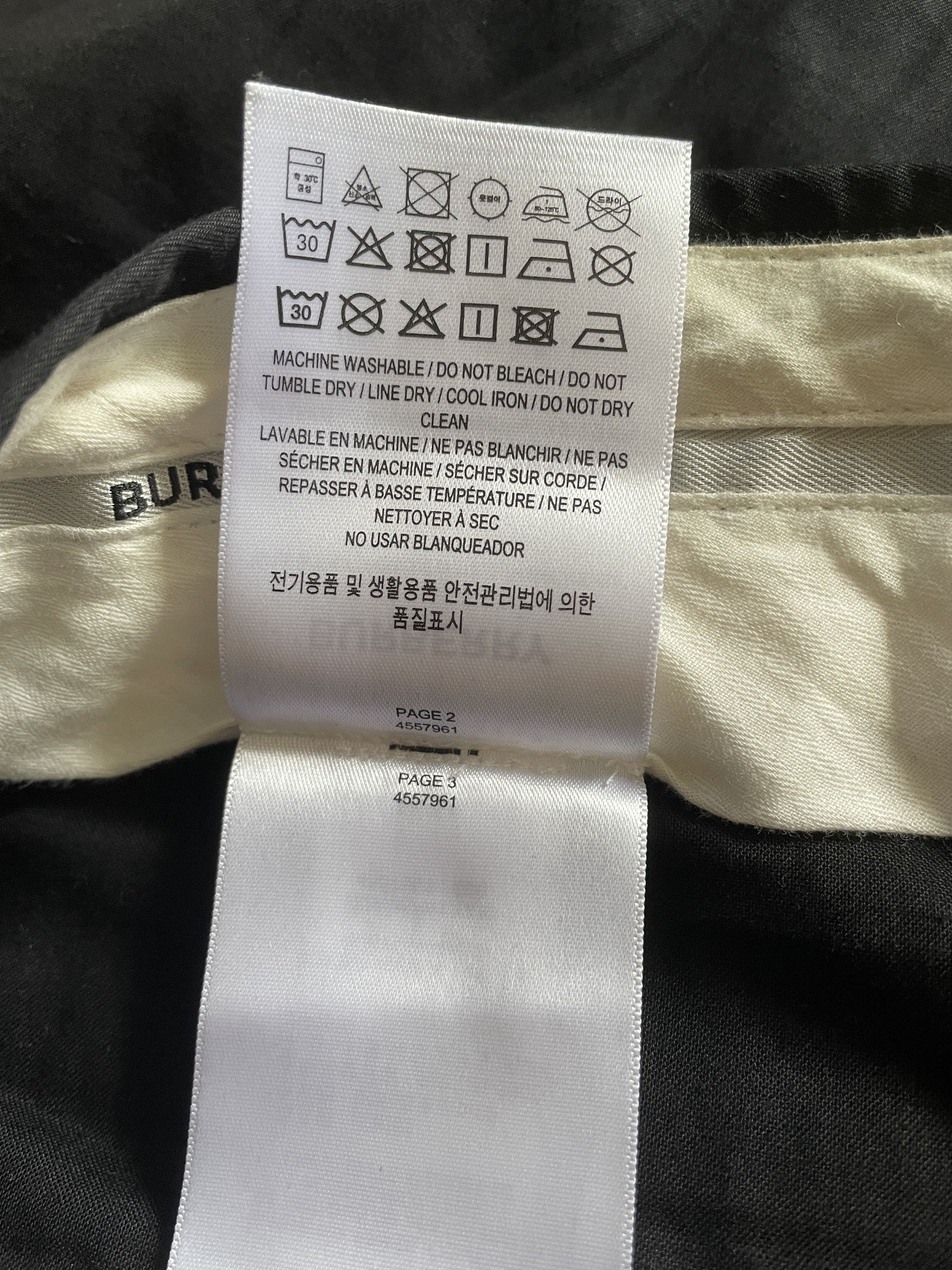 Burberry Burberry Oversize Casual Pants Size 54 Size US 38 / EU 54 - 9 Thumbnail