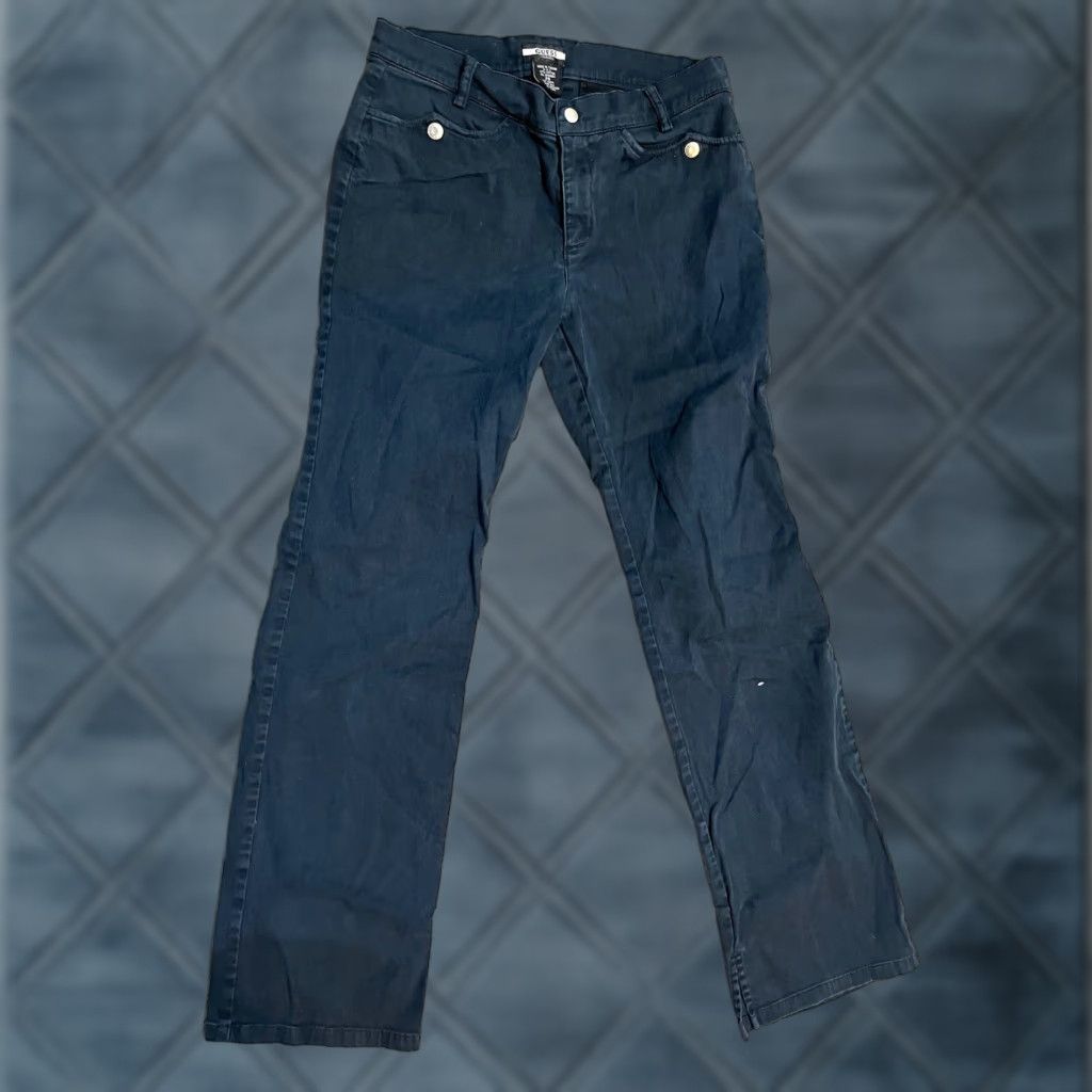 Guess VINTAGE GUESS Women Jeans Blue Straight Leg 29 Regular Mid-Rise Lightweight 29 In. Mens/Girls/Womens (choose appropriate end) Size 29" - 1 Thumbnail