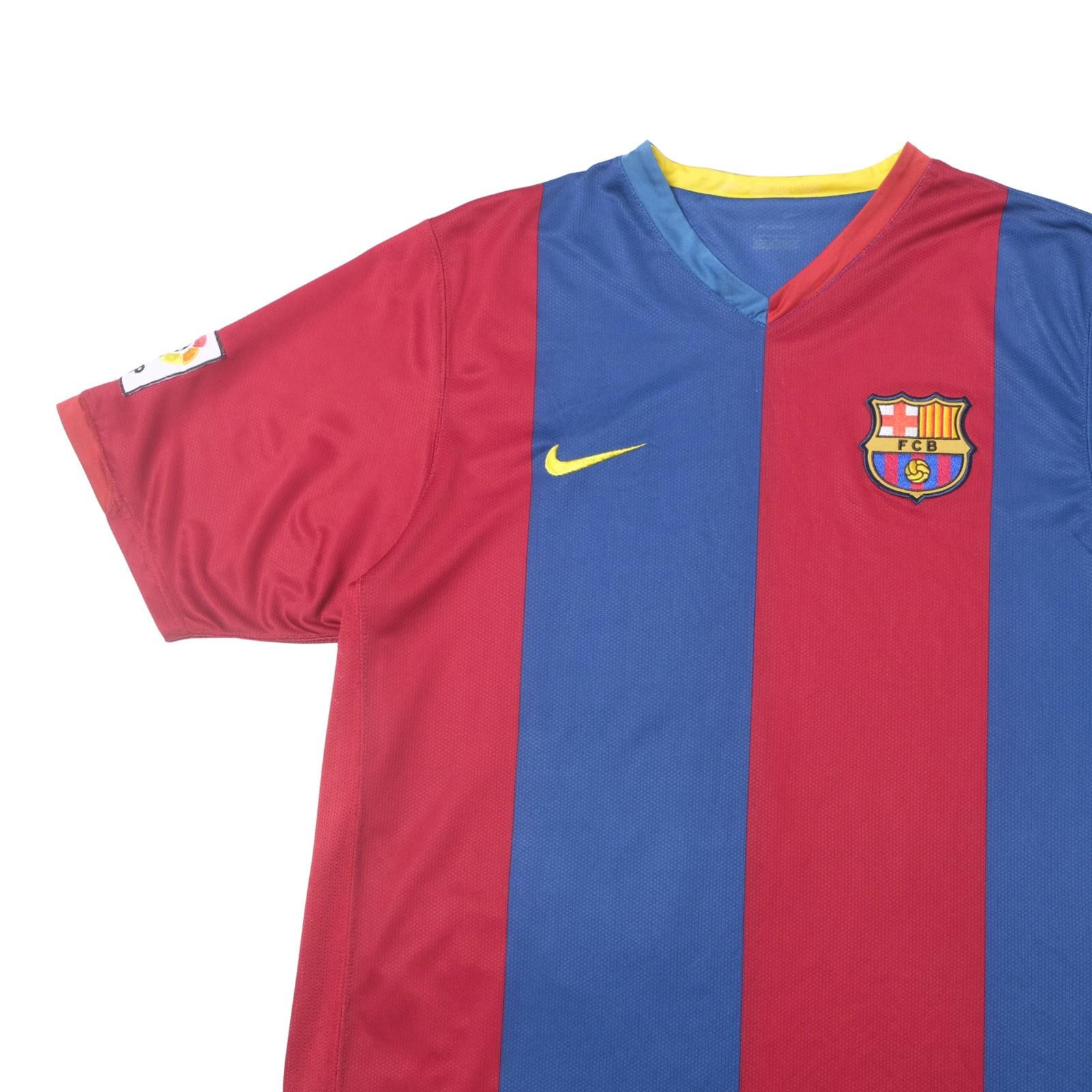 Nike 2006/07 Barcelona Home Shirt Nike (L) Size US L / EU 52-54 / 3 - 3 Thumbnail