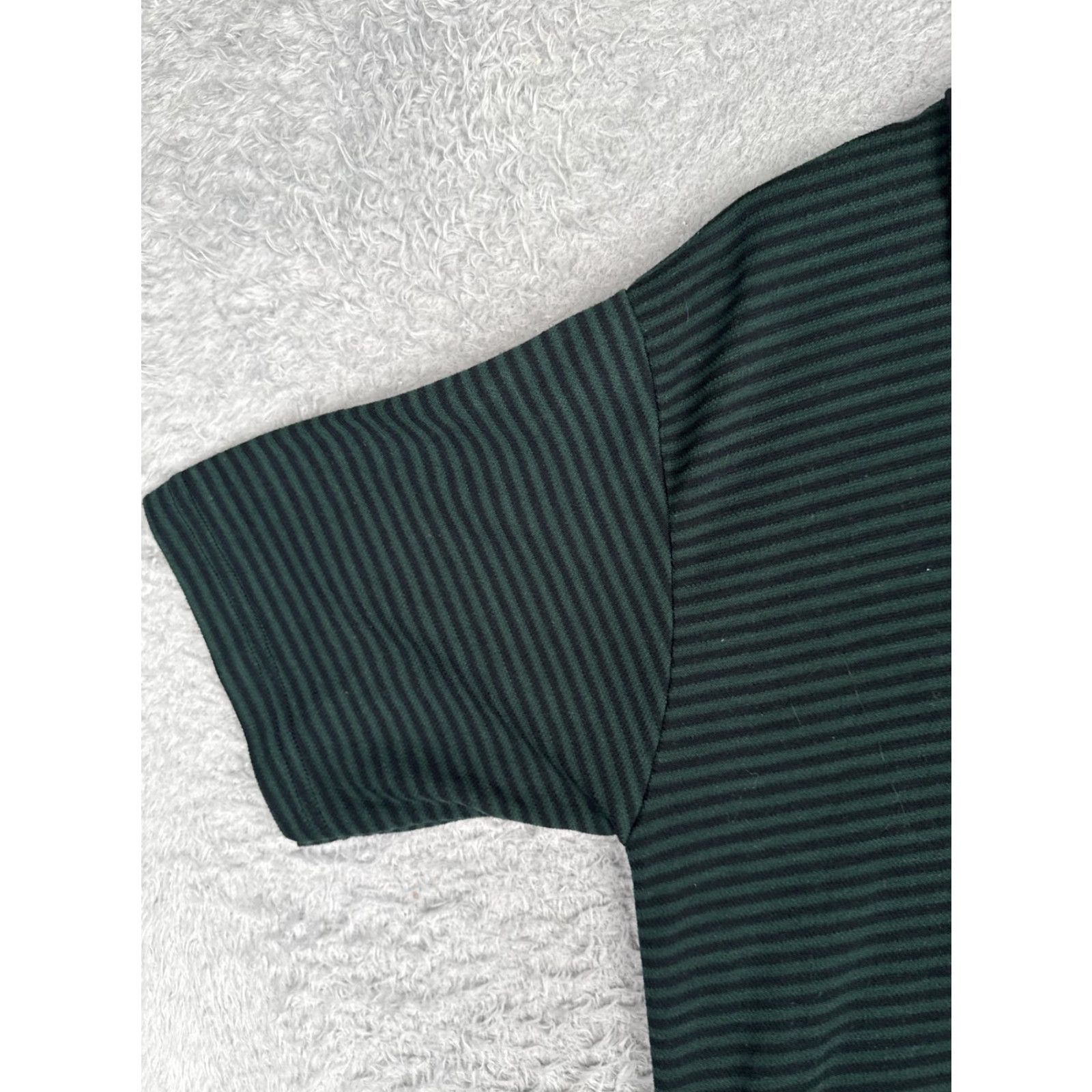 Polo Ralph Lauren Polo Ralph Lauren Polo Shirt Mens Large Green Striped Cotton Logo Casual Size US L / EU 52-54 / 3 - 3 Thumbnail