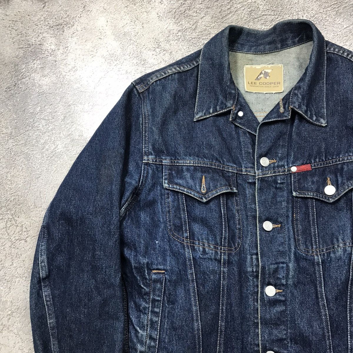 Vintage Vintage Lee Cooper Skull Graphic Jacket Y2K Grunge Baggy S Size US S / EU 44-46 / 1 - 3 Thumbnail