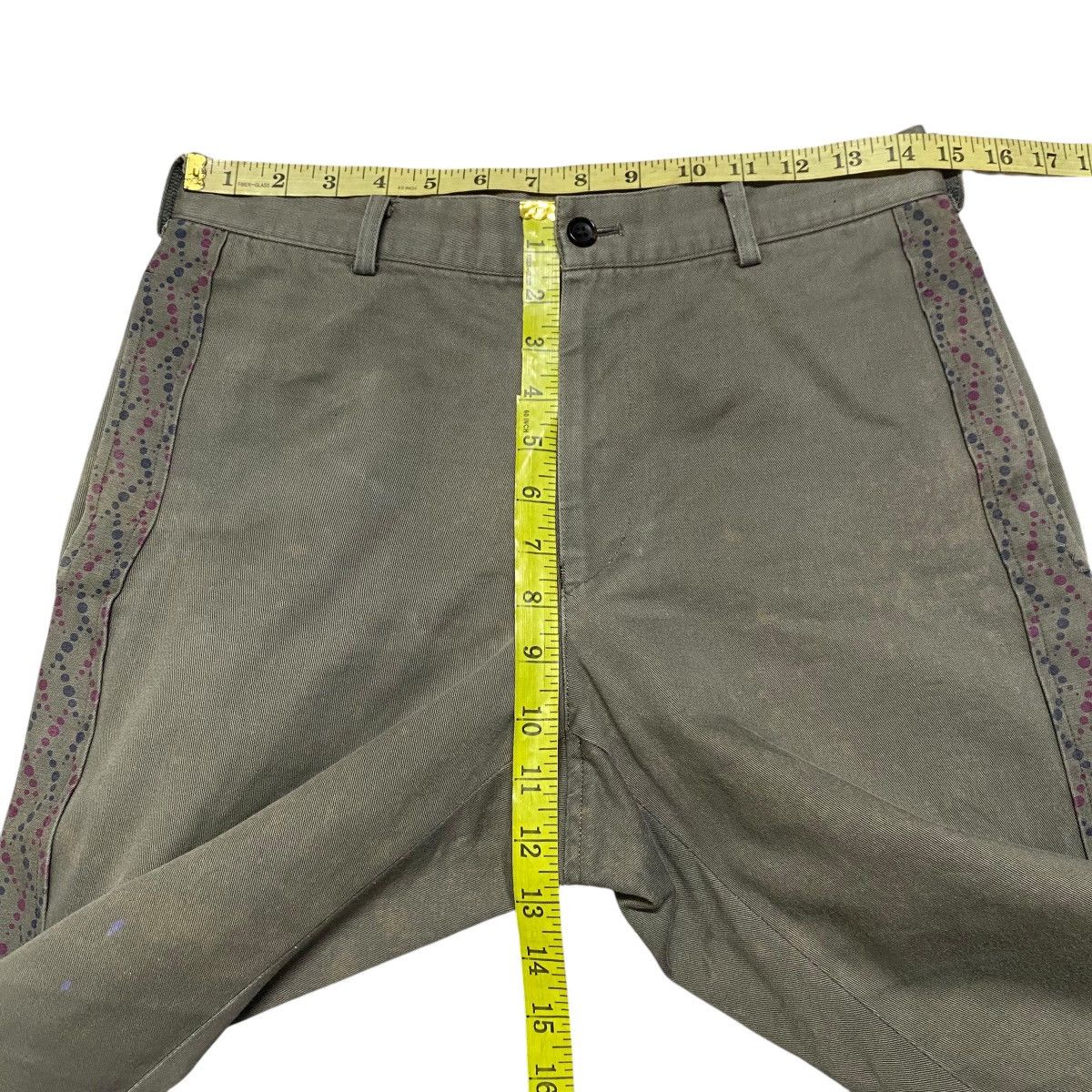 Comme des Garcons Homme AD2002 Comme Des Garcons Homme Painter Pants Faded Size US 28 / EU 44 - 15 Thumbnail