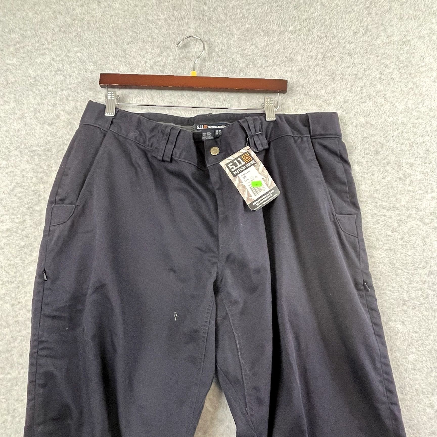 Vintage VINTAGE? No -> 511 Tactical Pants Womens 20 Long Tall Regular Navy Blue Station Work 40x36 NEW Size 42" / US 20 - 2 Thumbnail