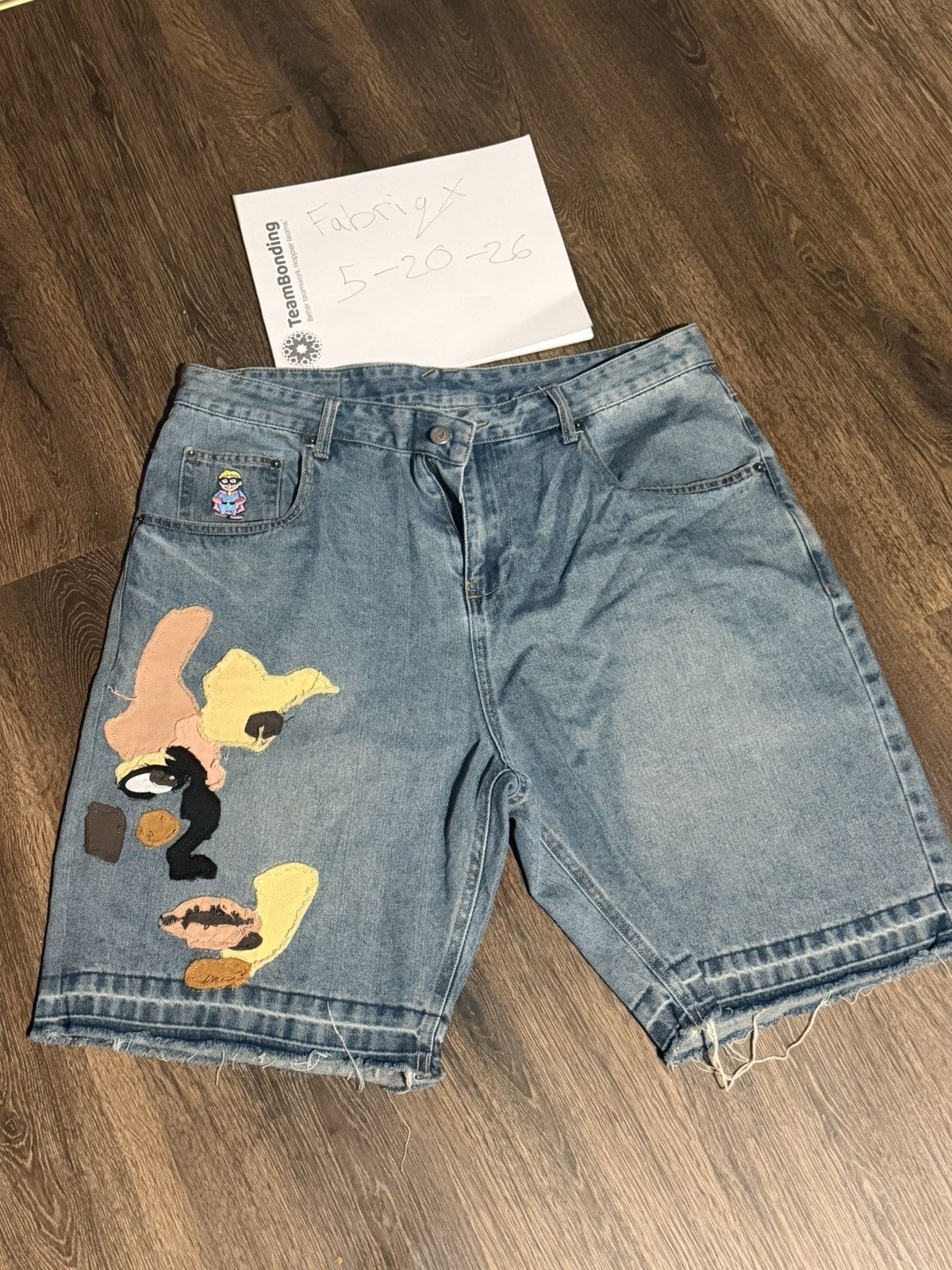 KidSuper Human Face Shorts Size US 36 / EU 52 - 1 Thumbnail
