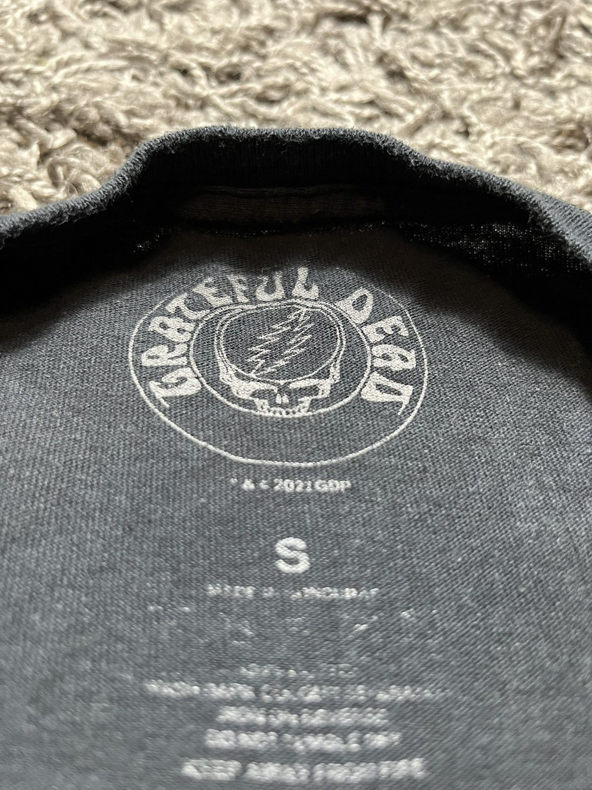 Band Tees GRATEFUL DEAD ROCK BAND TEE BEAR GRAPHIC COTTON T-SHIRT Size US S / EU 44-46 / 1 - 4 Thumbnail
