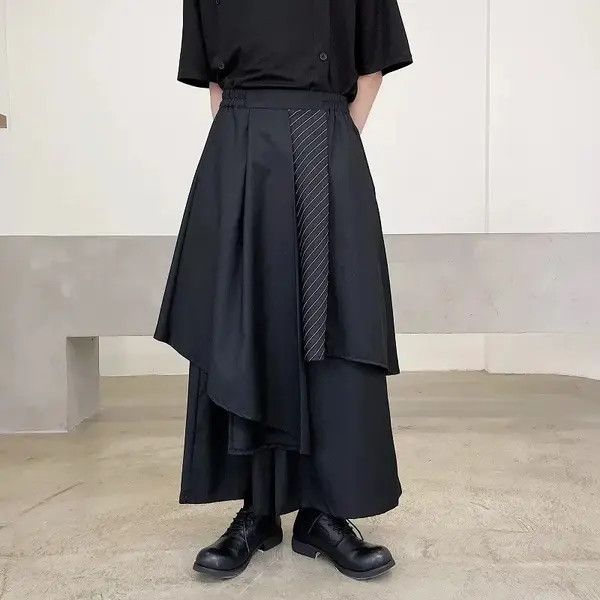 Japanese Brand Kuroda x moto Elastic Waist Trousers Loose Punk Japanese Size US 34 / EU 50 - 2 Thumbnail