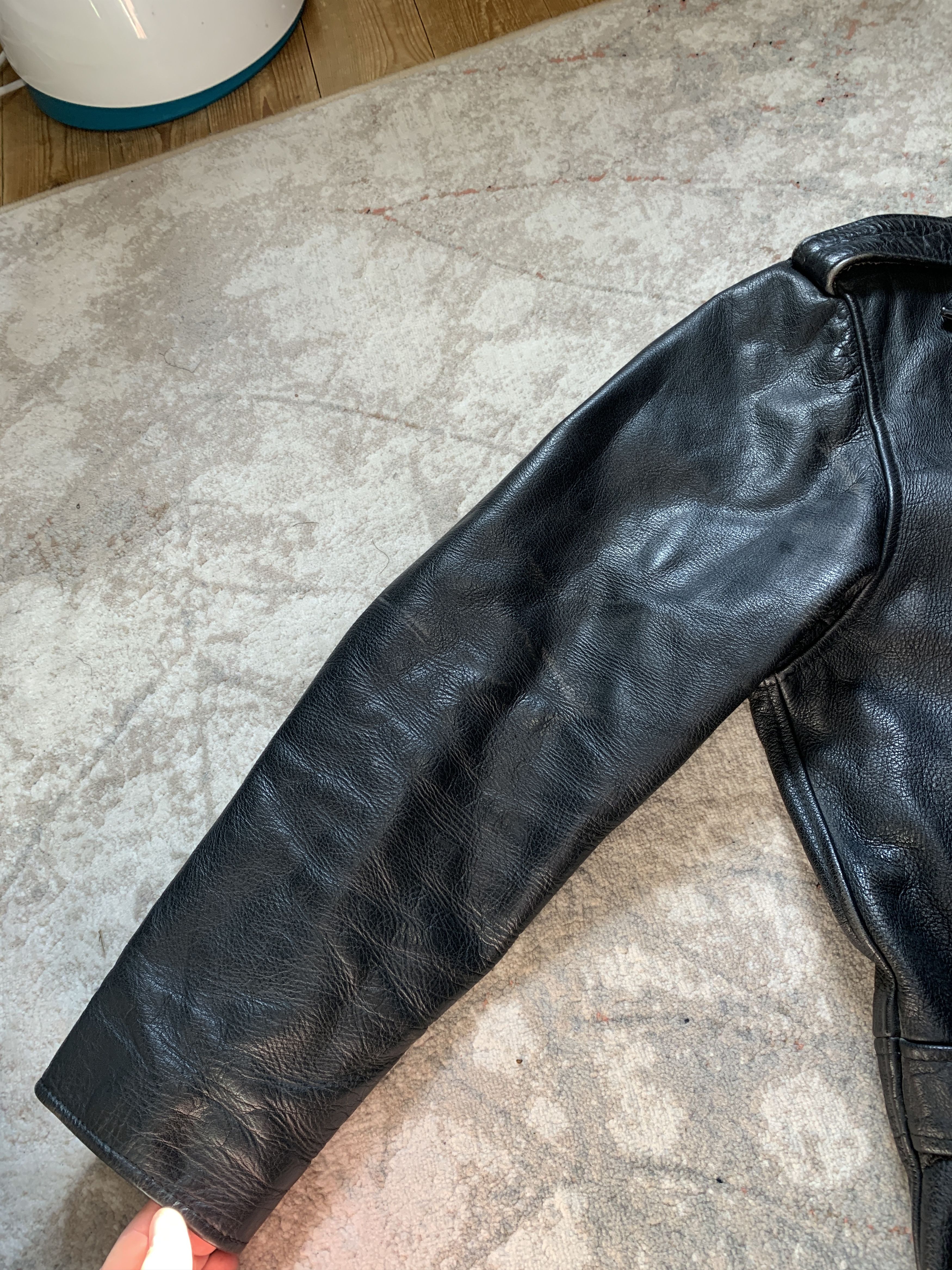 Vintage Vintage SHIC SKINN Moto Biker Leather Jacket Size US XXL / EU 58 / 5 - 11 Thumbnail