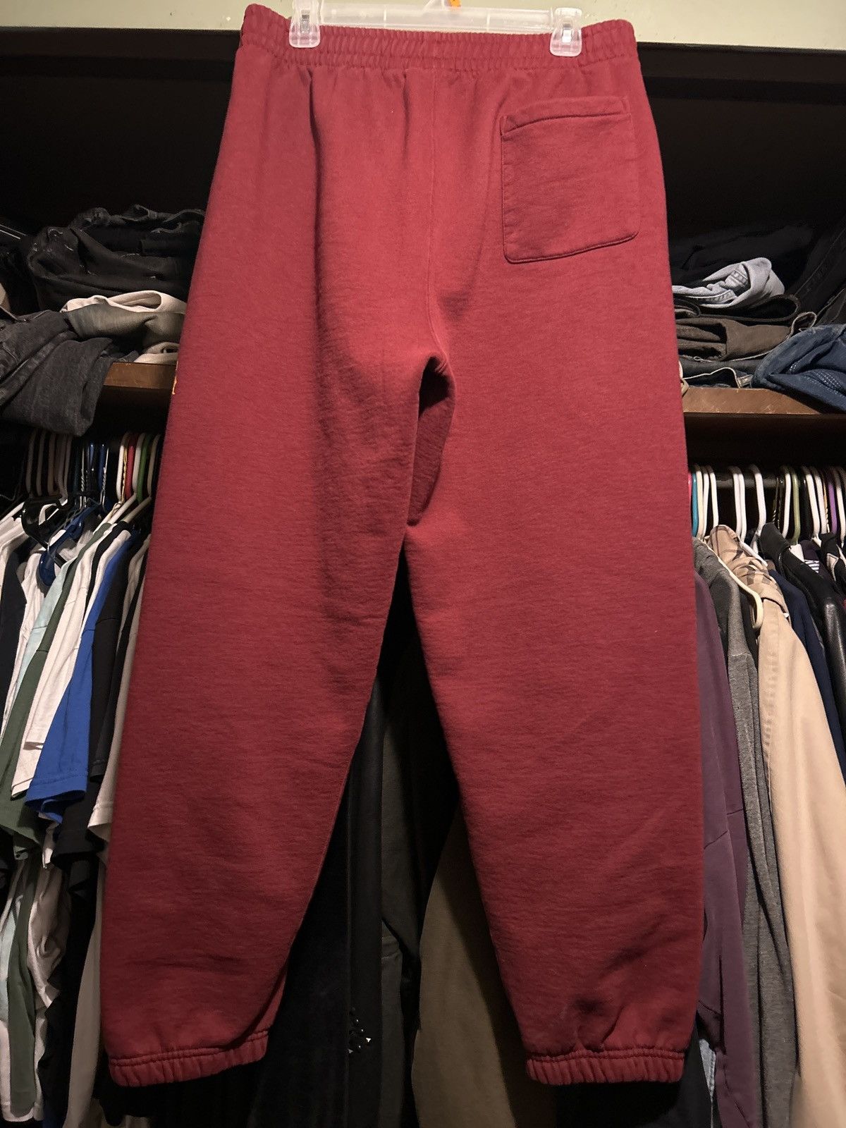 Supreme Supreme Washed Old English Sweatpants Size US 32 / EU 48 - 3 Thumbnail
