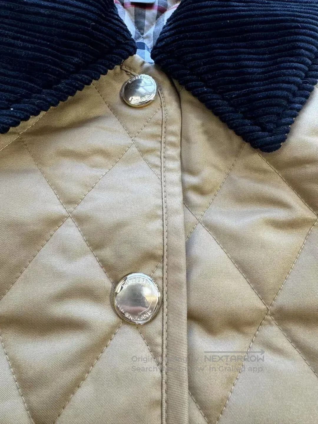 Burberry burberry quilted yellow cotton jacket. Size S / US 4 / IT 40 - 6 Thumbnail