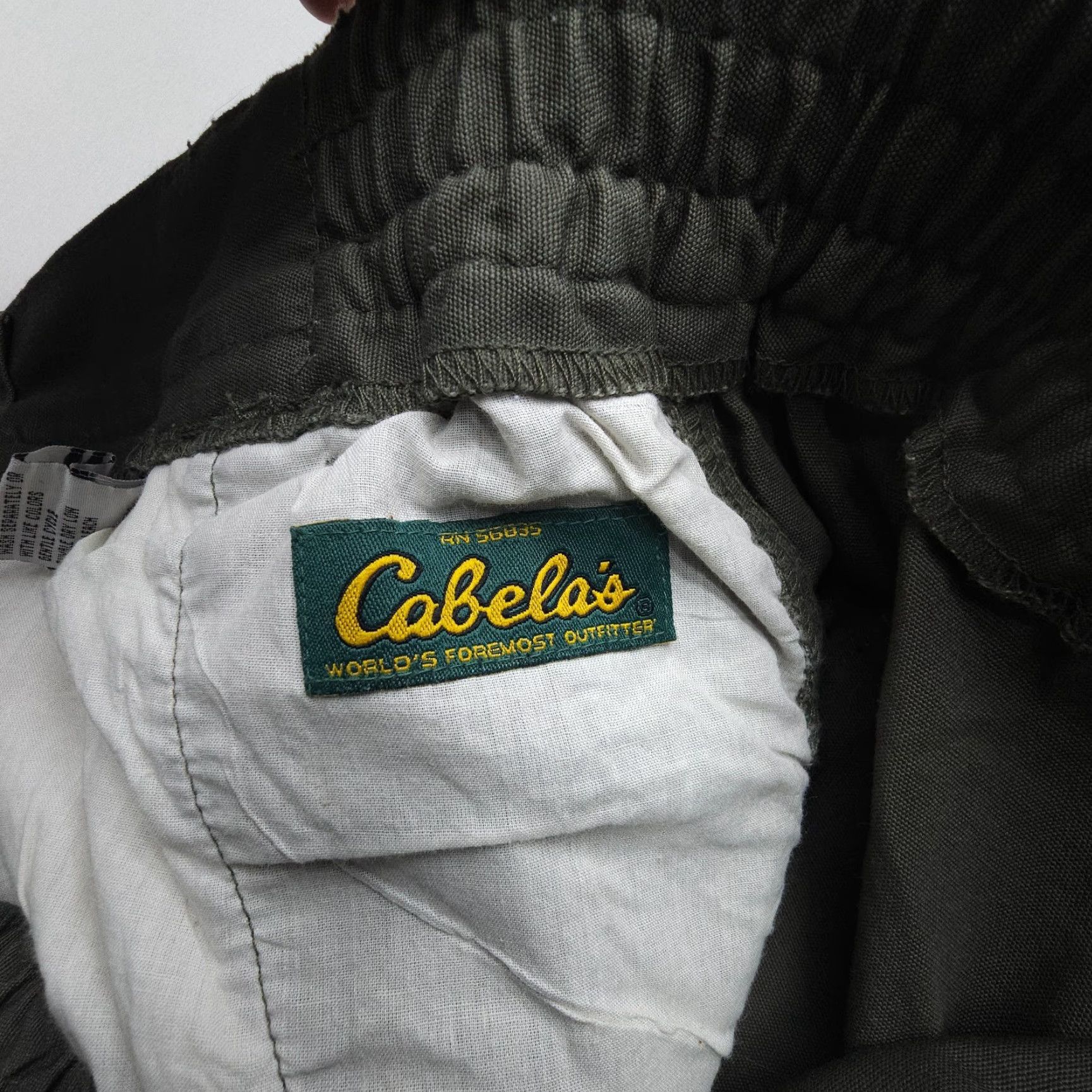 Vintage Cabela's Canvas Cargo Utility Pants Mens 38 x 37 Hunting Field Bush Double Knee Size US 38 / EU 54 - 7 Thumbnail