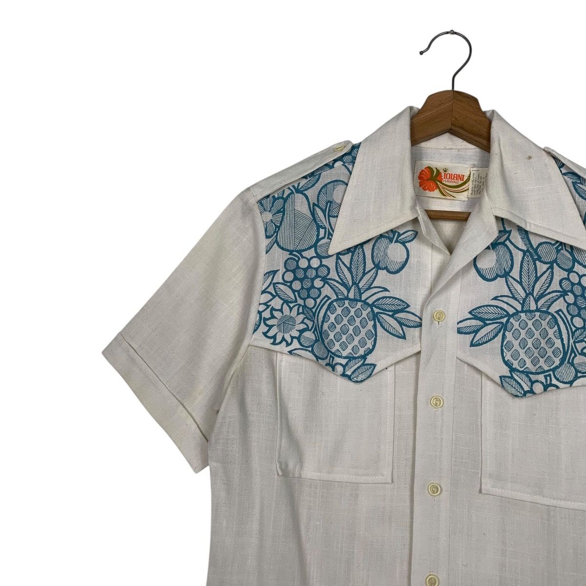 IOLANI Vintage 60s Iolani Hawaii Floral Design Shirt Size US M / EU 48-50 / 2 - 6 Thumbnail