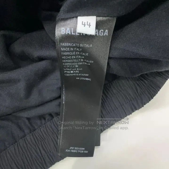 Balenciaga Balenciaga Black Printed Zip Collar Long Sleeve Jacket. Size US L / EU 52-54 / 3 - 3 Thumbnail