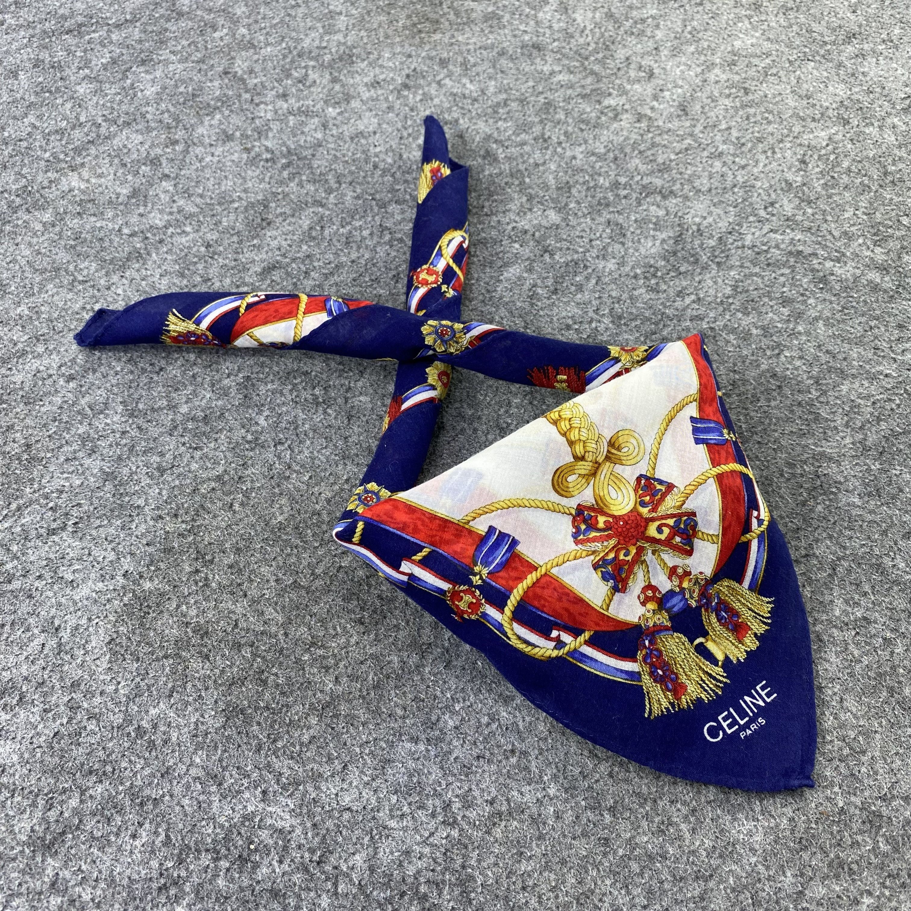 Celine Celine Handkerchief / Bandana / Neckerchief-B1293 Size ONE SIZE - 1 Thumbnail