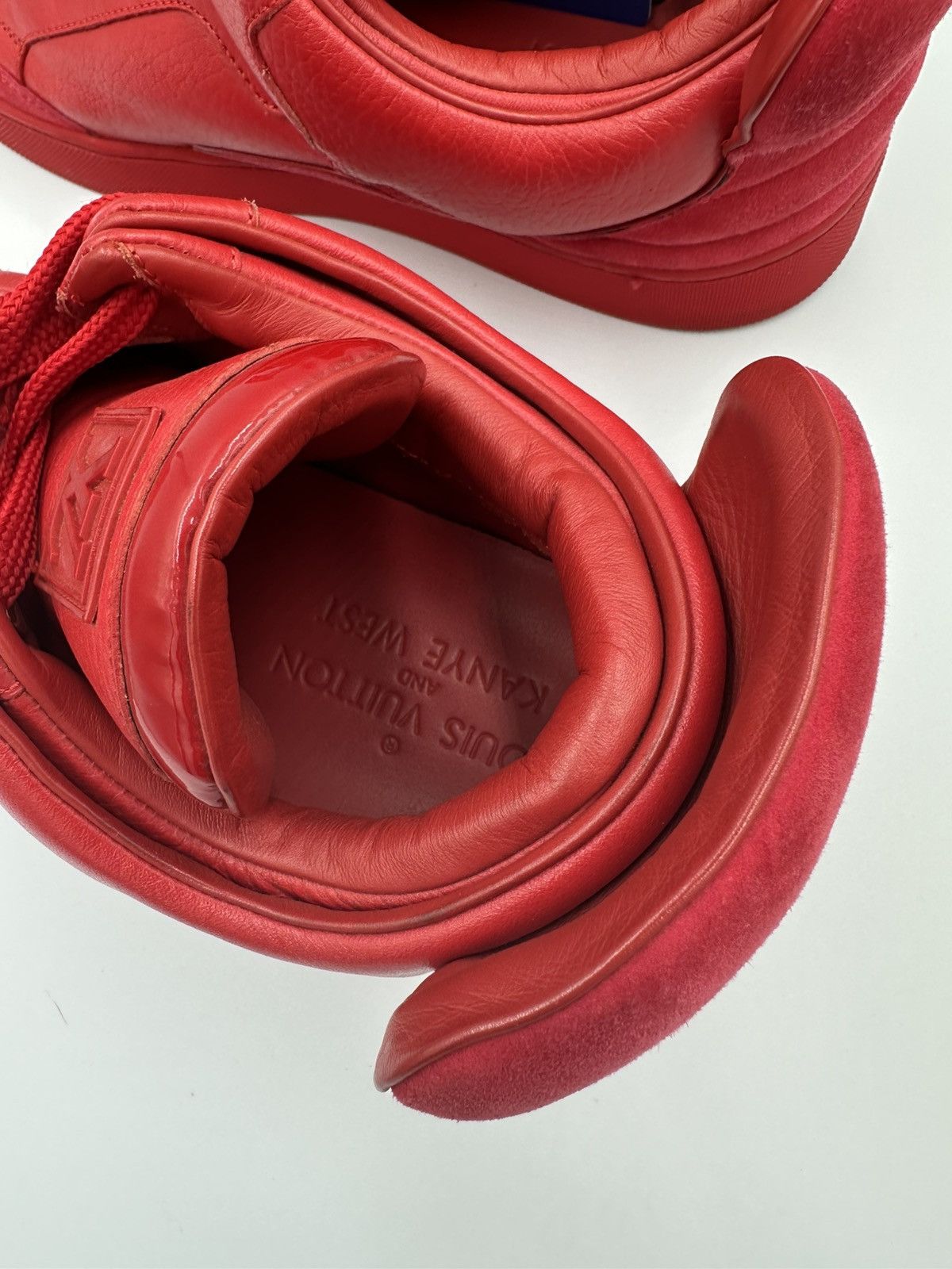 Louis Vuitton Kanye West x Louis Vuitton Red Don’s Size US 7 / EU 40 - 13 Thumbnail