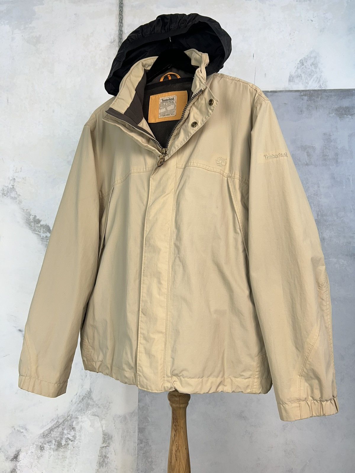 Timberland Vintage Timberland Beige Jacket Size M - L Size US L / EU 52-54 / 3 - 1 Thumbnail